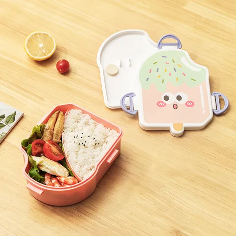XJ-8569 萌萌冰儿童饭盒 细节图 2