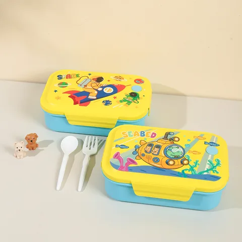 XJ-8566 探索家三格饭盒 细节图 2