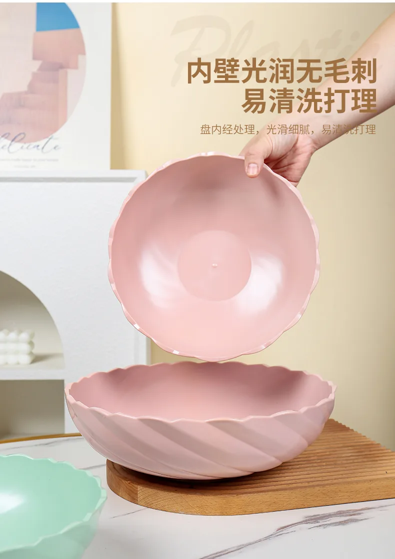 XJ-8355 8355简欧大号圆形水果盆 细节图 15