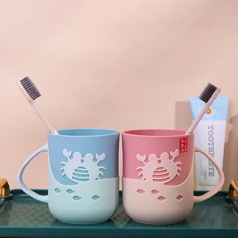 XJ-8216 萌蟹双色对杯 细节图 3