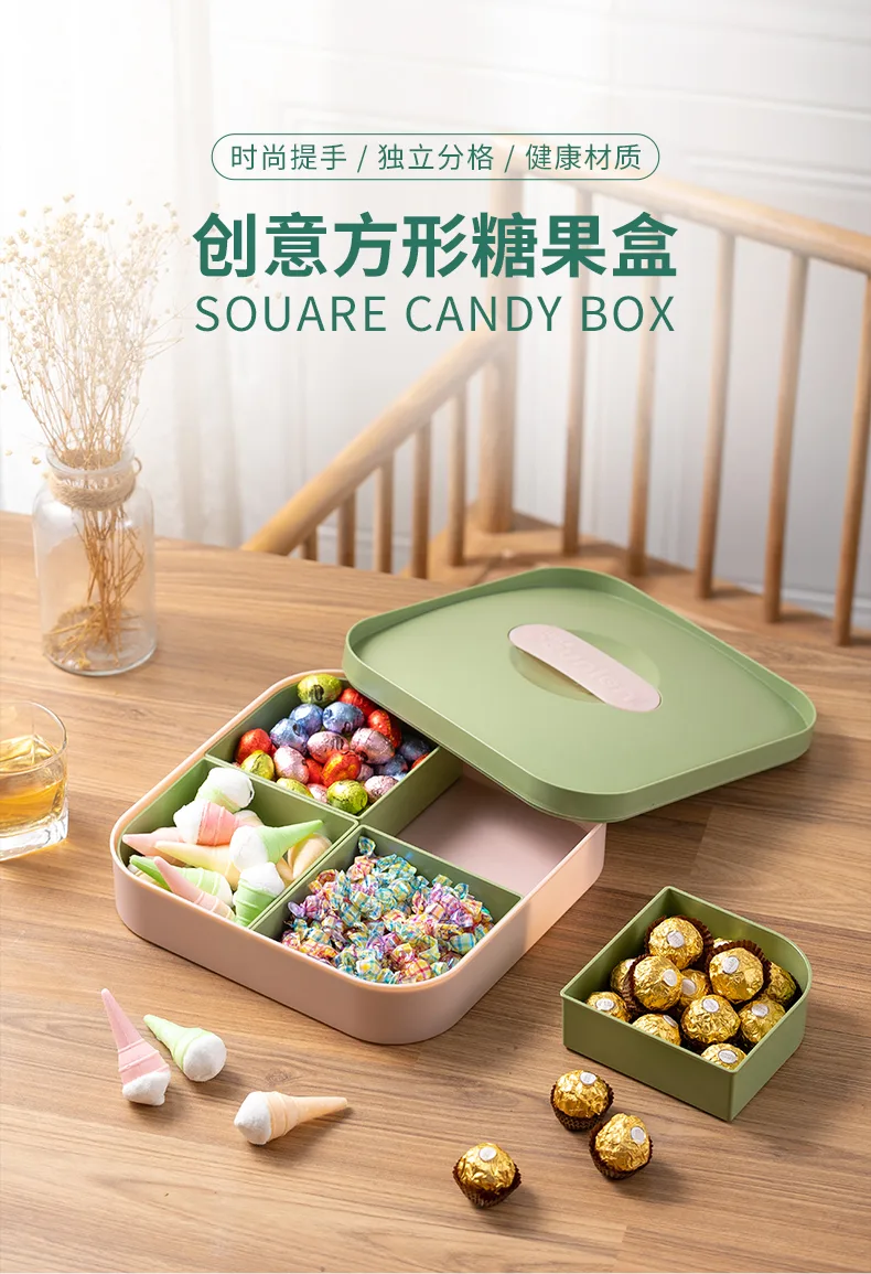 XJ-8351 小简精典方形糖果盒 细节图 5