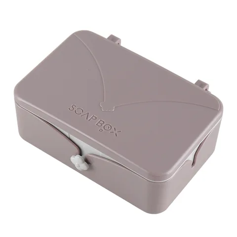 XJ-8210 四叶花翻盖皂盒（简装） 细节图 4