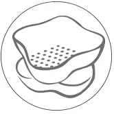 沥水筛系列图标