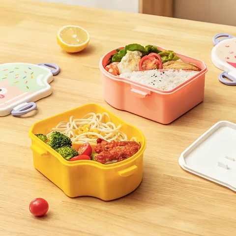XJ-8569 萌萌冰儿童饭盒 细节图 3